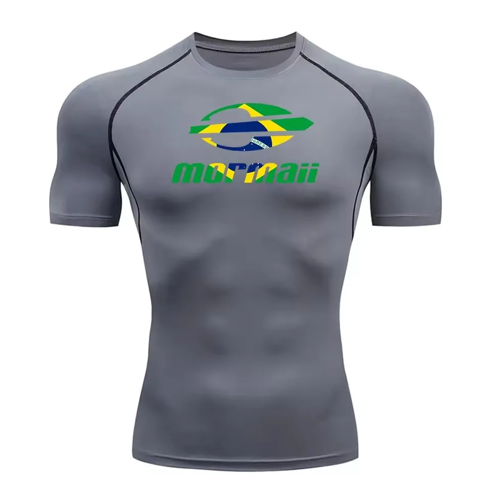 Men Rash Guard Surfing Diving  - огляд і ціна T Shirt Tight Fit