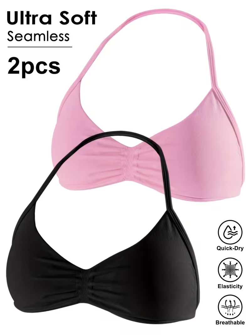 2pcs Seamless Sexy Open Back G - огляд і ціна Suspender Tank Top