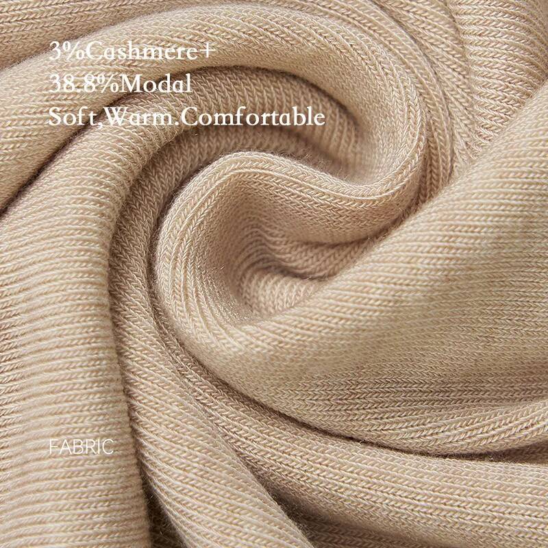 Women Cashmere Blend Long Slee - огляд і ціна Base Layer Top